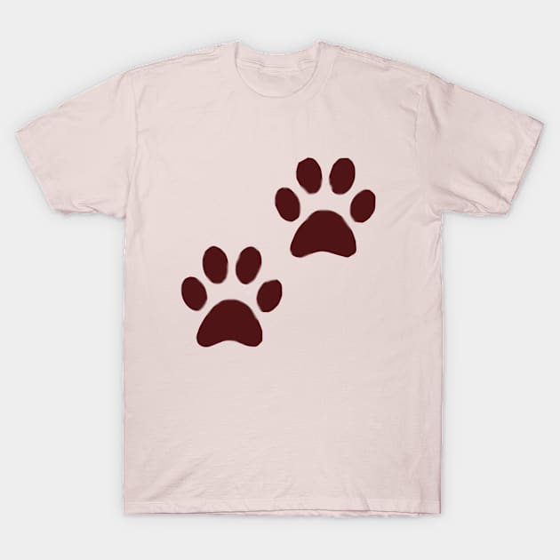 Paws T-Shirt by milicapetroviccvetkovic